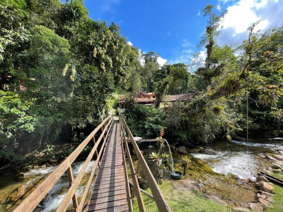 Chale Truta Da Floresta Visconde De Maua Bagian luar foto