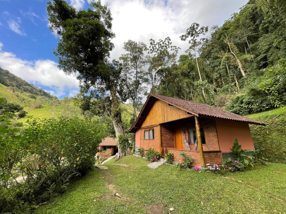 Chale Truta Da Floresta Visconde De Maua Bagian luar foto